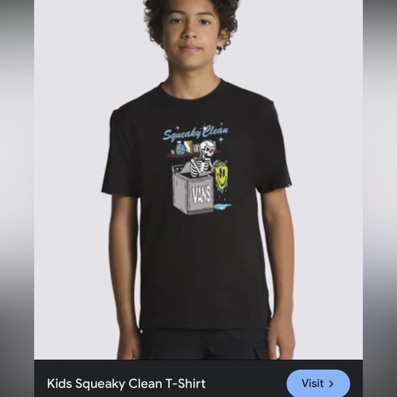 50% off w♥️ #4k 
VANS squeaky clean tshirt XL - Picture 1 of 6